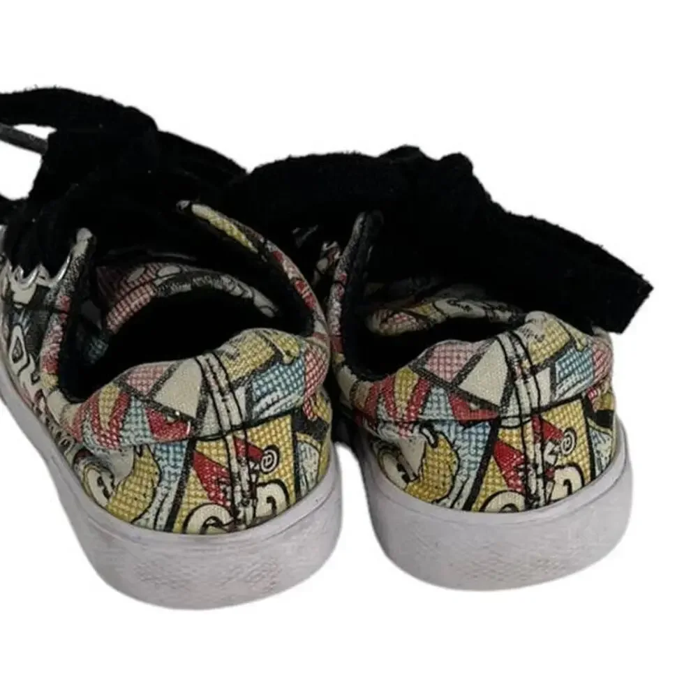 DISNEY PARKS Mickey Mouse Donald Duck Comic Tennis Shoes Toddler Size 5/6
